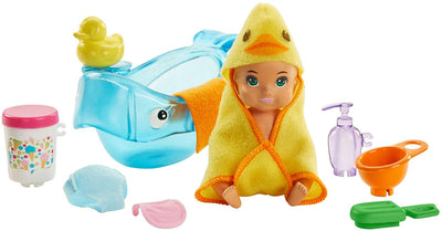 Barbie Skipper Babysitters Inc. Babies Bath Time Playset