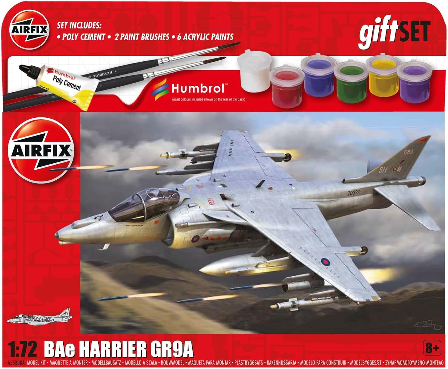 Airfix BAe harrier GR9A Gift Set 1/72