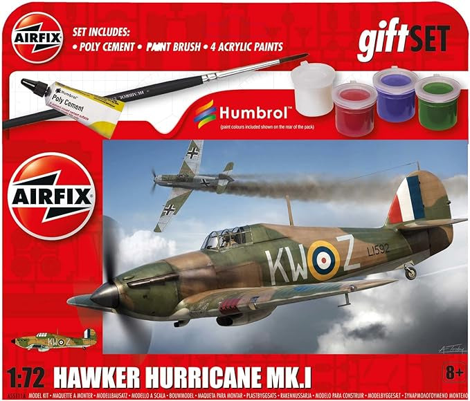 Airfix Hawker Hurricane MK.I Gift Set