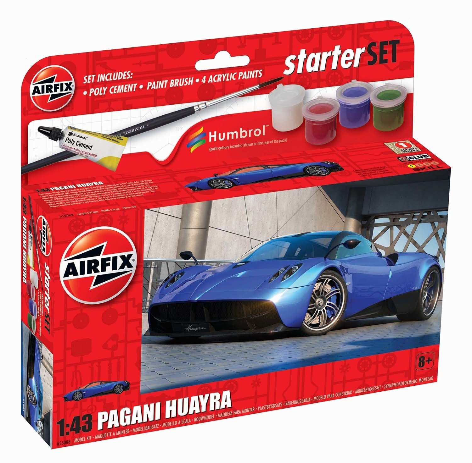 Airfix Pagani Huayra Starter Set 1:43
