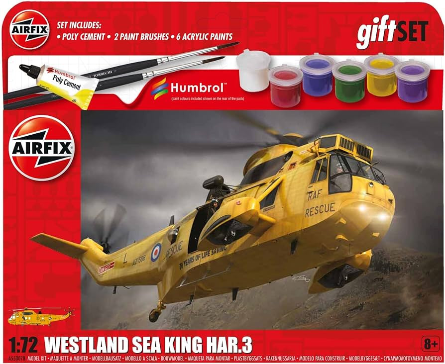 Airfix Westland Sea King HAR.3 Gift Set 1:72