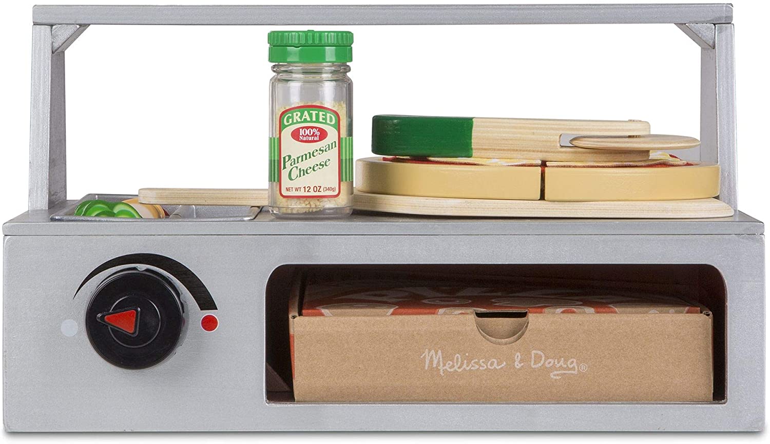 Melissa & Doug Top And Bake Pizza Counter Playset