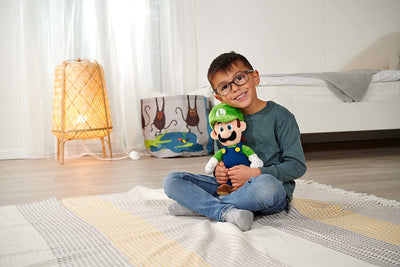 Super Mario 30cm Soft Toy Luigi