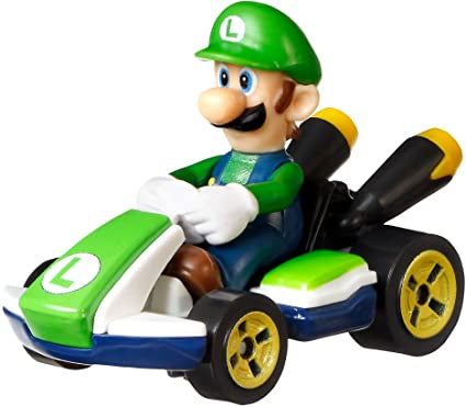Hot Wheels Super Mario Kart Luigi