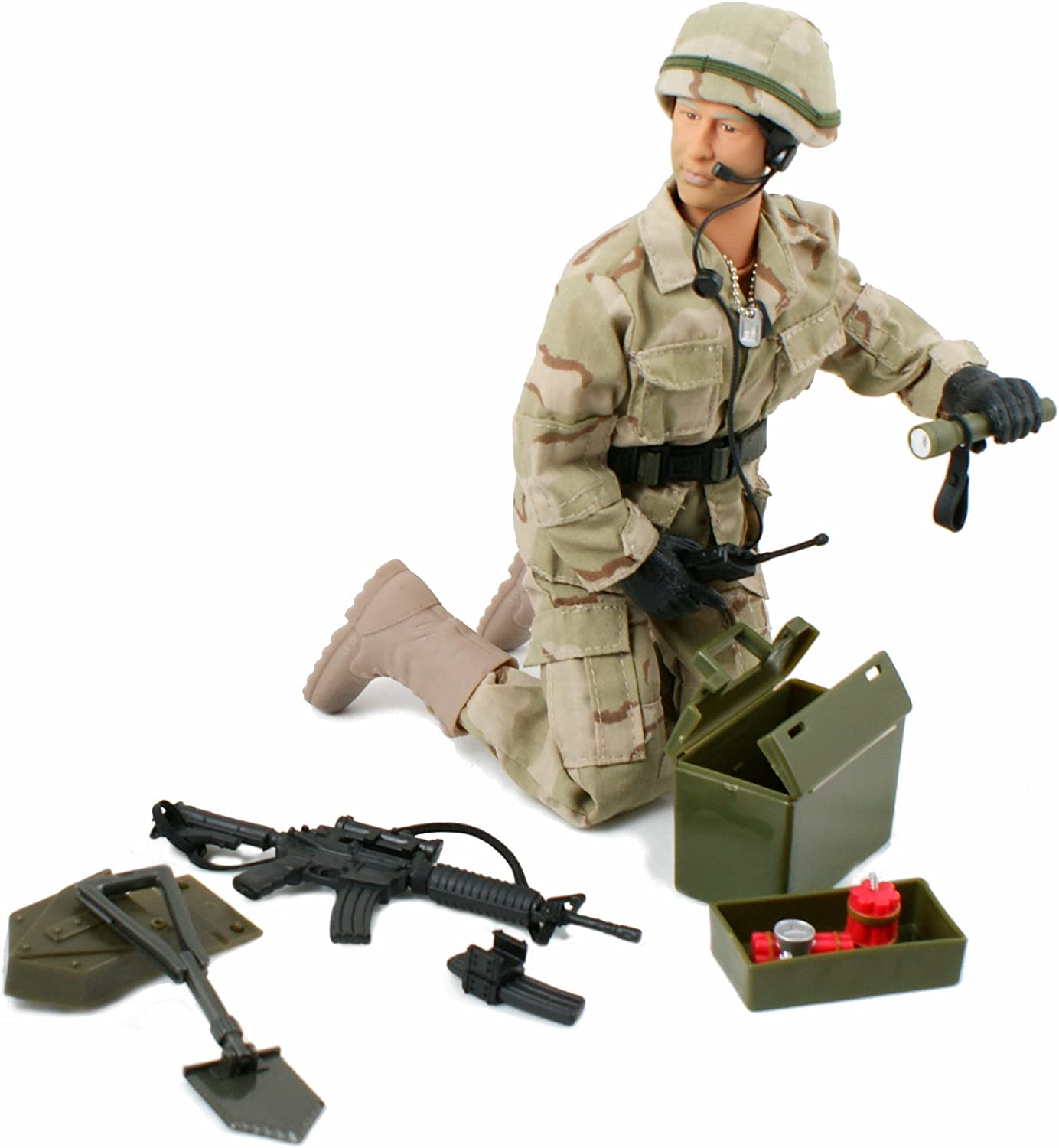 World Peacekeepers 12" Action Figure Explosive Ordinance Disposal Technician