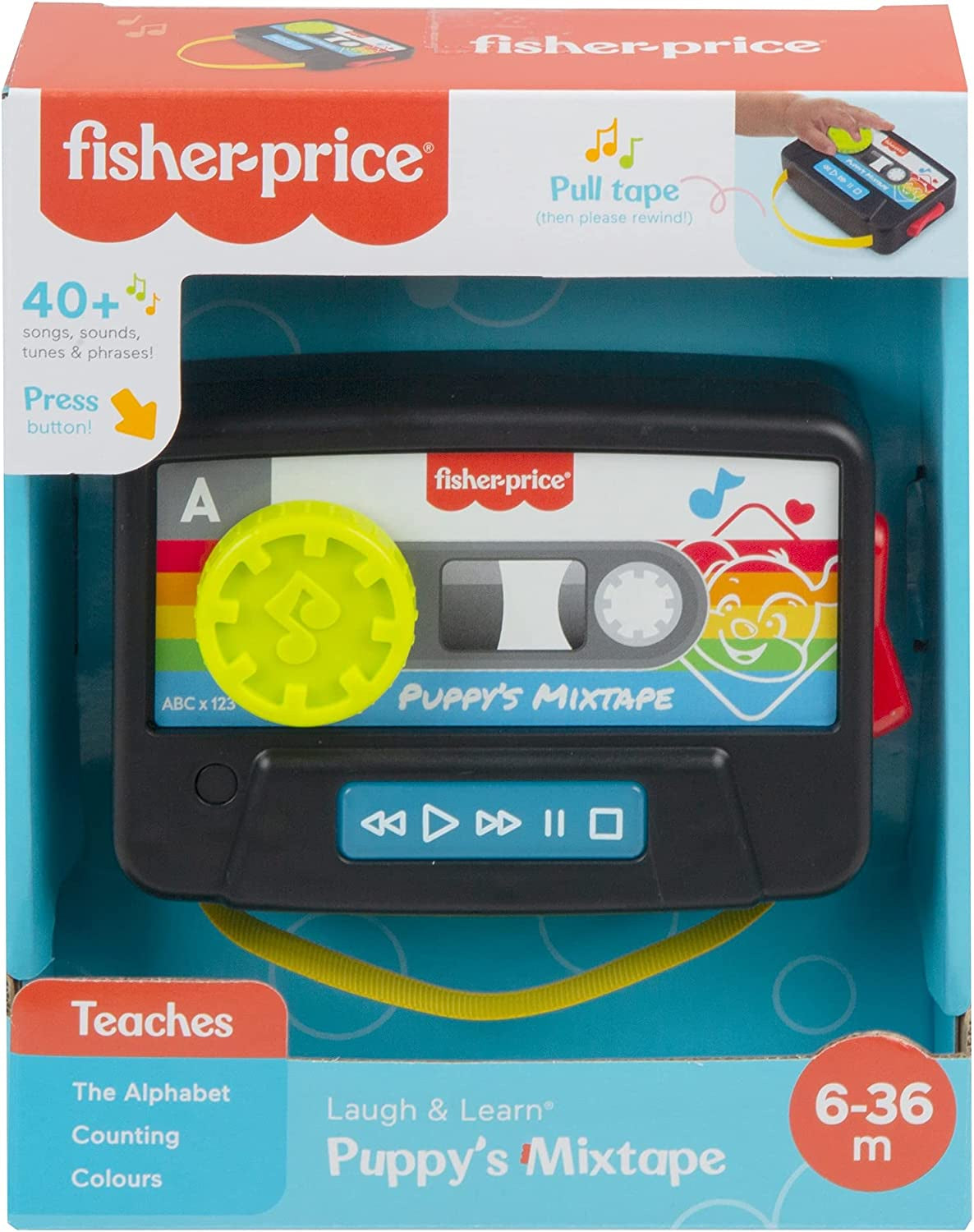 Fisher Price Laugh And Learn Puppy's Mix Tape