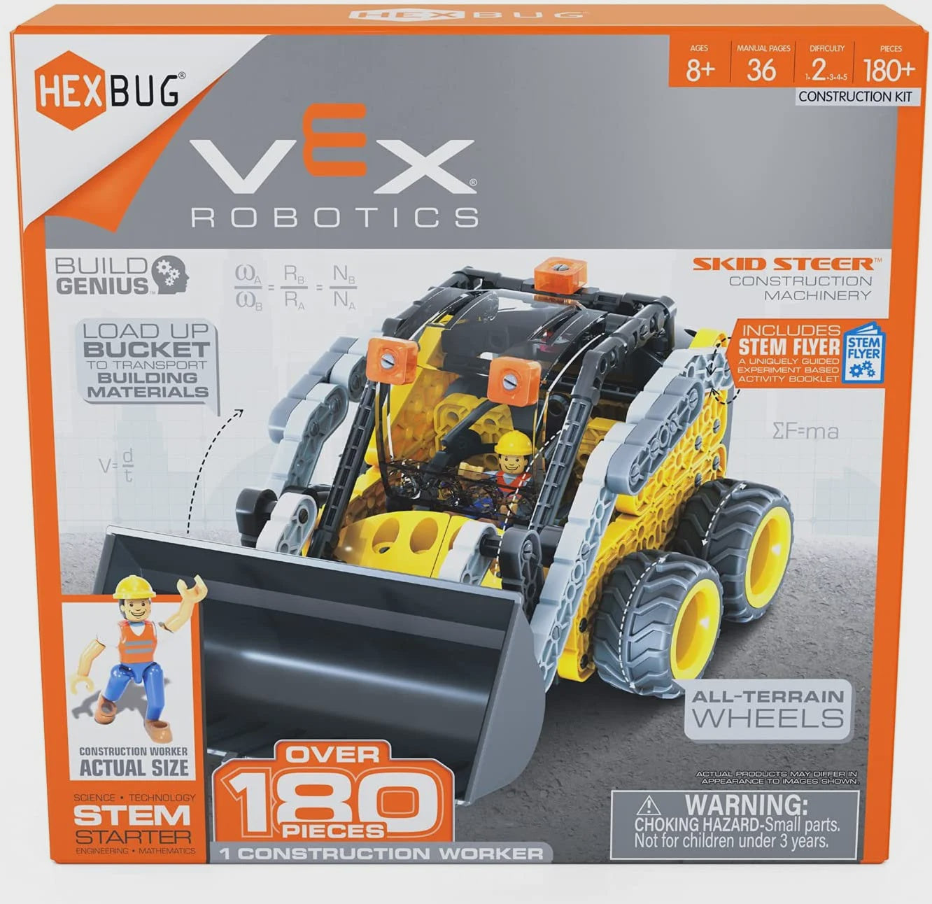 HEXBUG VEX Robotics Skid Steer 180pc Construction Set