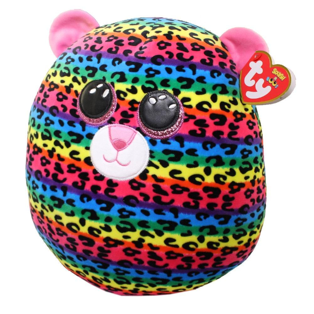 TY Dotty Leopard Squishaboo 10" Soft Toy