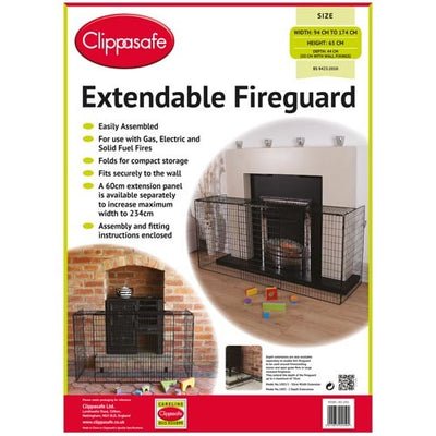 Clippasafe Extendable Fireguard