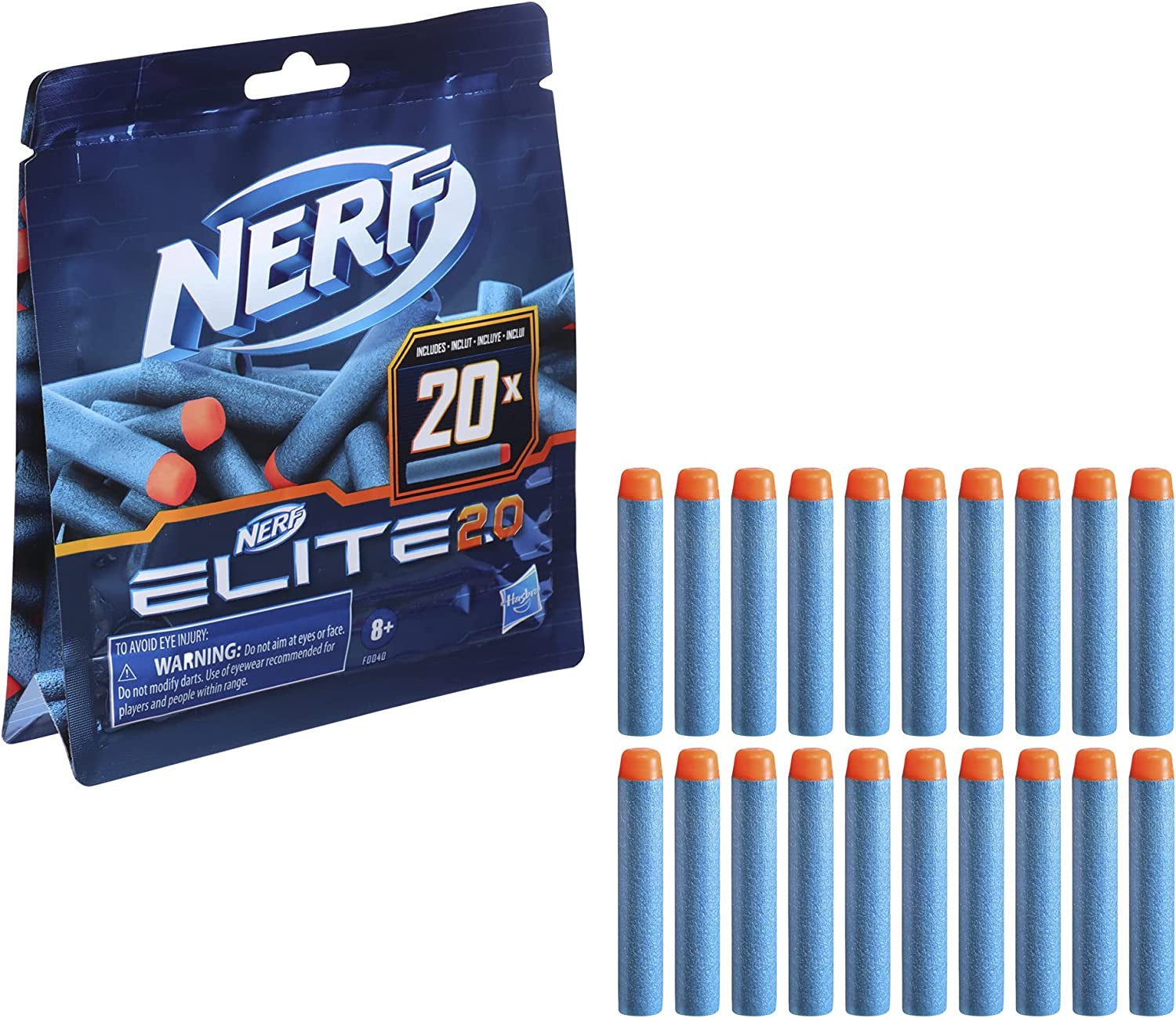 Nerf Elite Dart Pk 20pc