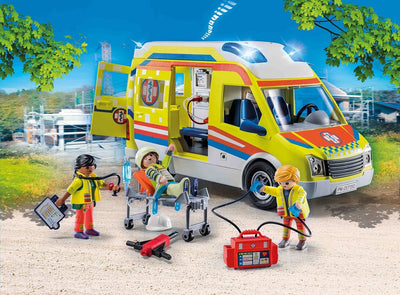 Playmobil City Life 71202 Ambulance With Lights