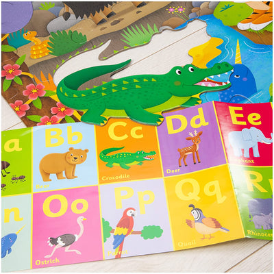 Galt Giant Floor Puzzle Alphabet Animals