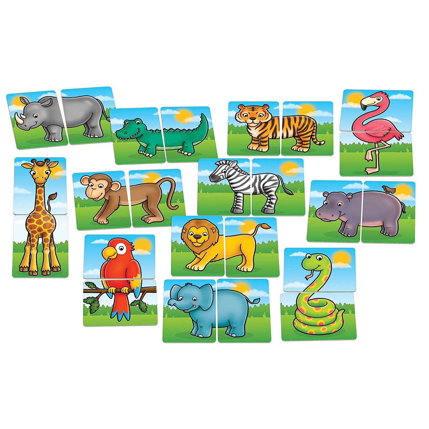 Orchard Toys Jungle Heads & Tails