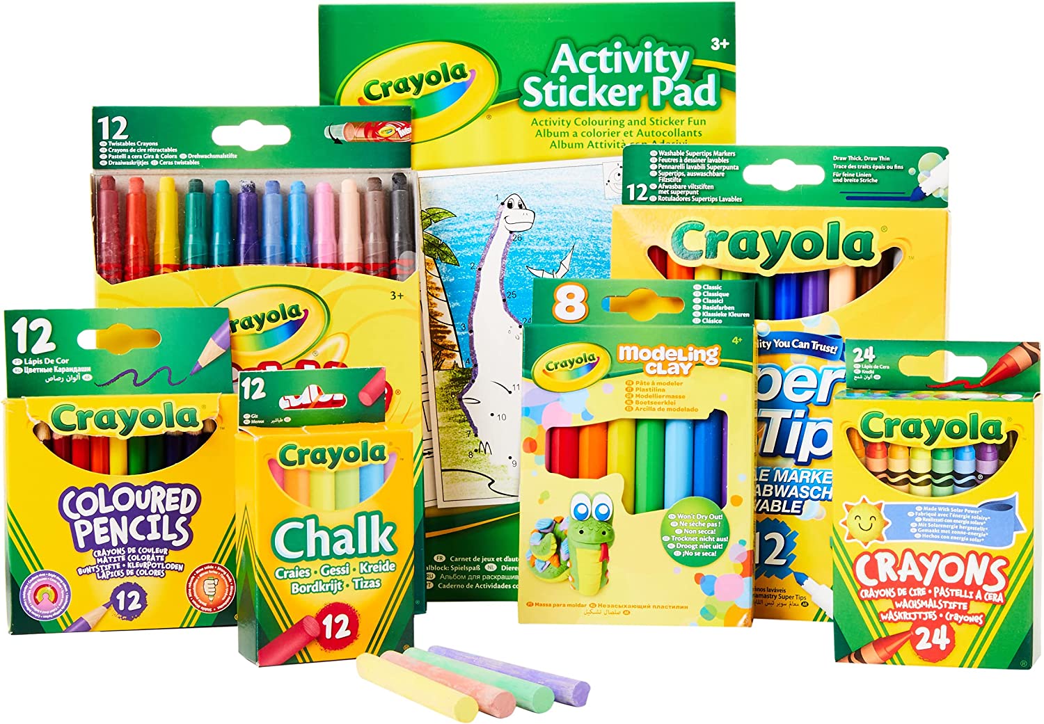 Crayola Colour And Create Art Tub 70 Pieces