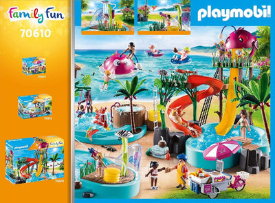 Playmobil Family Fun 70610 Small Pool With Water Sprayer