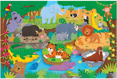 Galt Giant Floor Puzzle Alphabet Animals