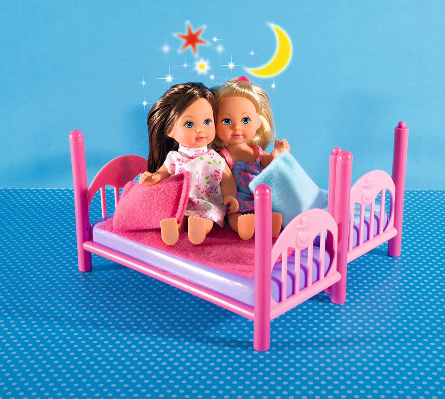 Evi Love Bunk Bed With 2 Dolls