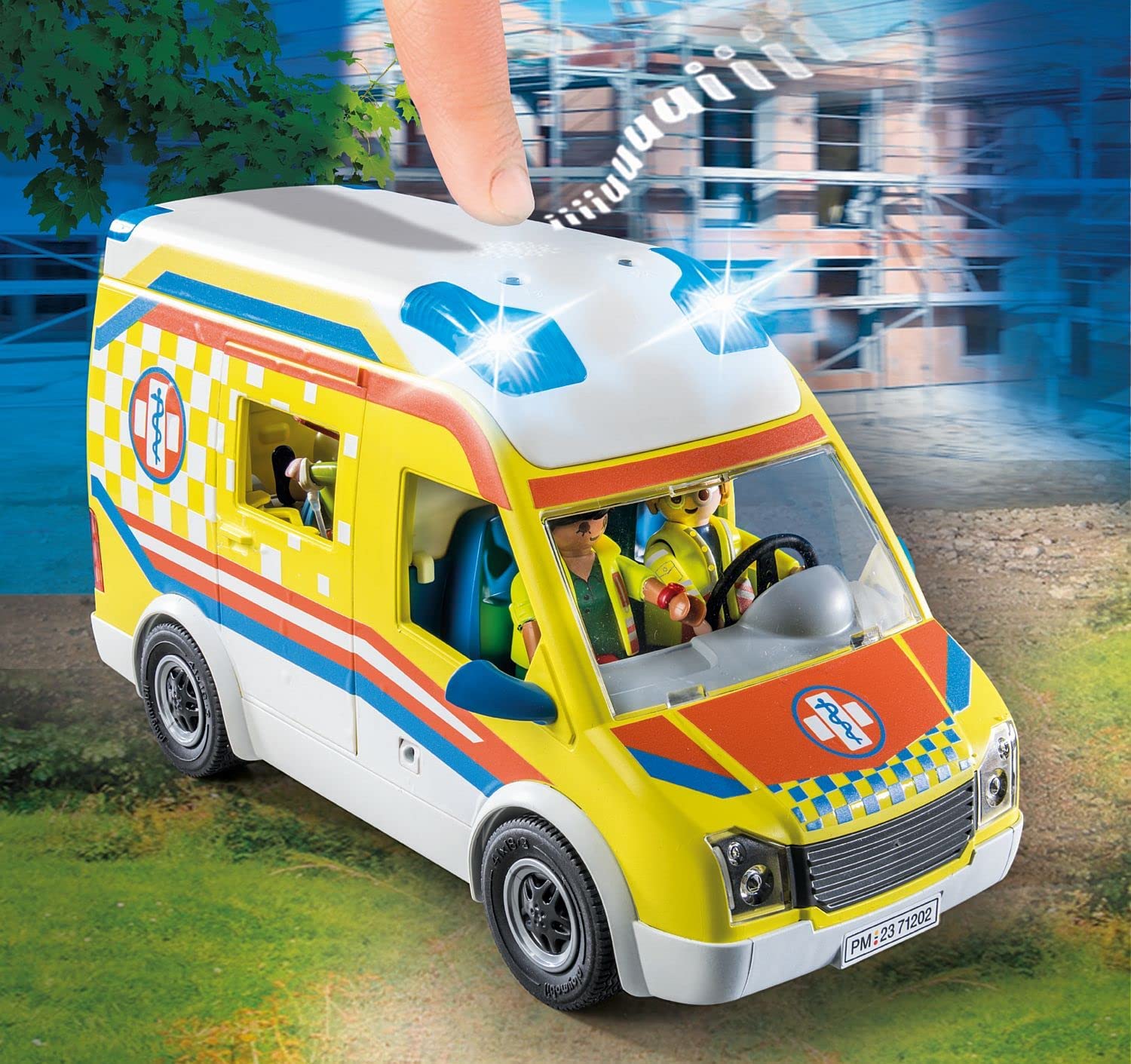 Playmobil City Life 71202 Ambulance With Lights