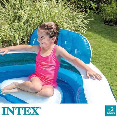 Intex Wet Set 90" x 90" x 26" Inflatable Pool
