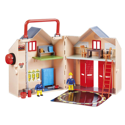 Fireman Sam Deluxe Fire Station Playset