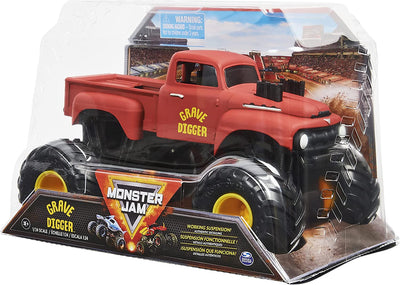 Monster Jam Monster Truck 1:24 Grave Digger Red