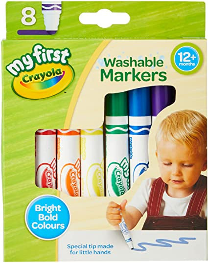 Crayola My First 8 Washable Markers