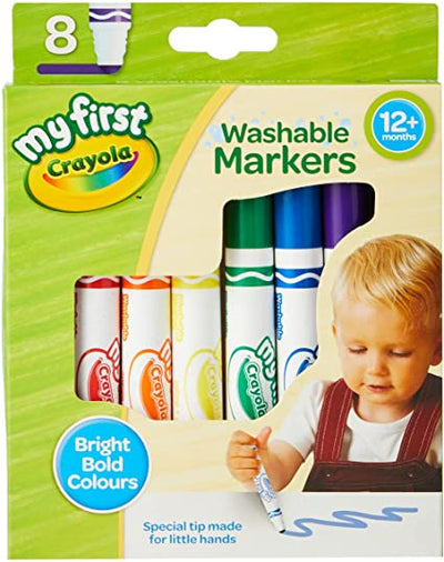 Crayola My First 8 Washable Markers