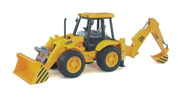 Bruder 02428 JCB 4CX Tractor with Front Loader and Digger