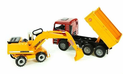 Bruder 02751 MAN TGA Construction Truck With Excavator