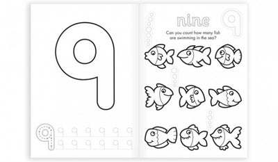 Orchard Toys 1-20 Sticker Colouring Book