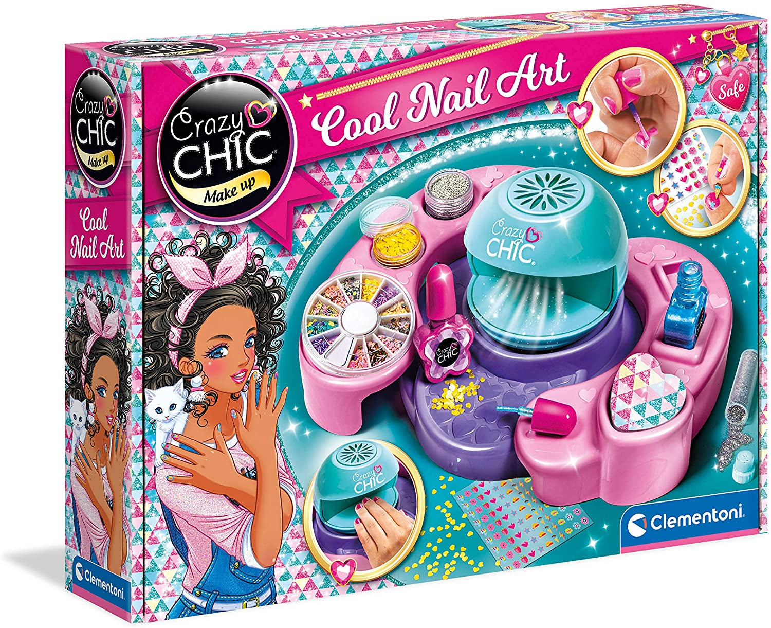Crazy Chic Cool Nail Art Beauty Set
