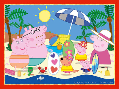 Peppas Pig 4 In A Box Jigsaw Puzzle
