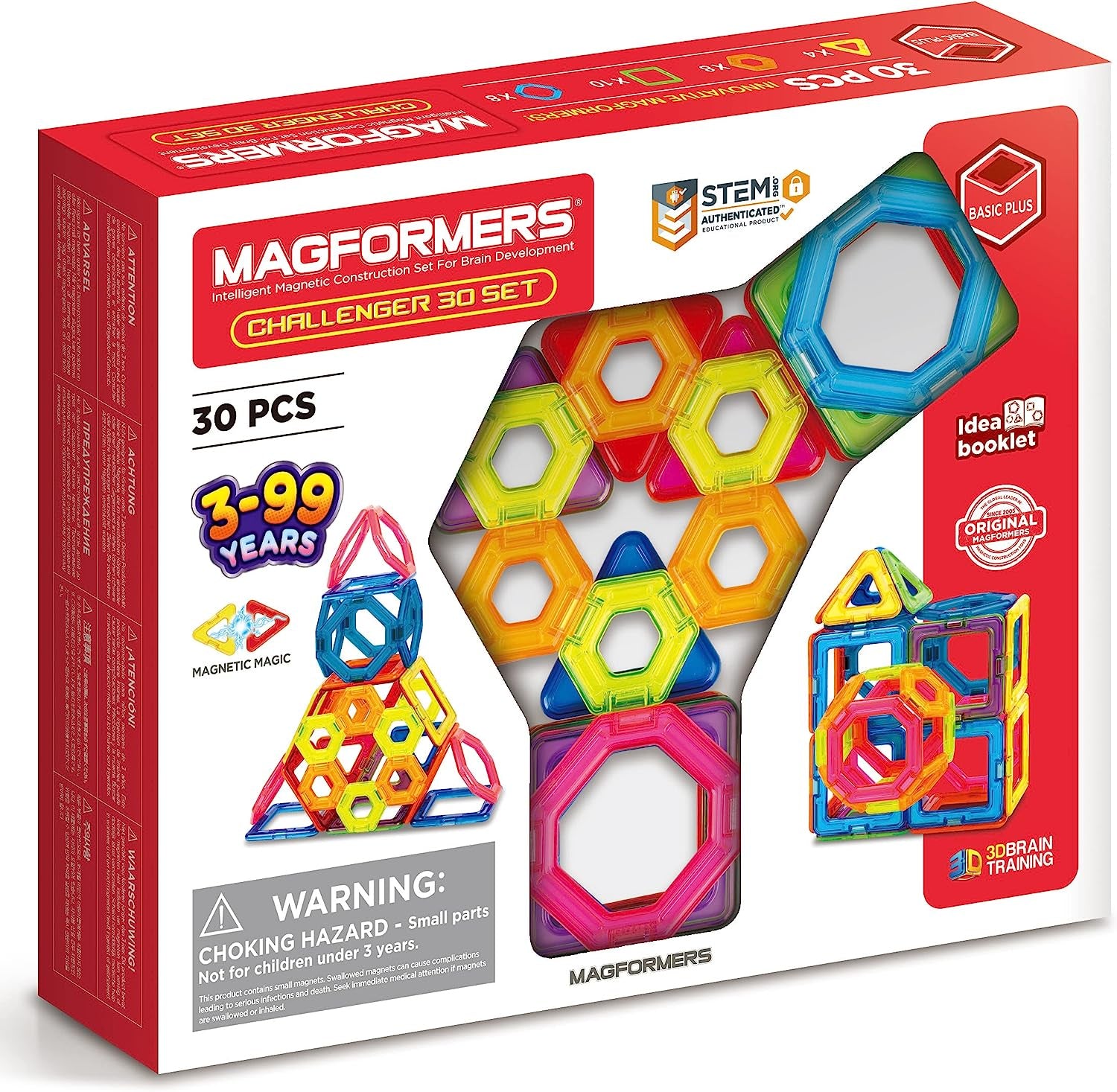 Magformers Challenger 30pc Construction Playset