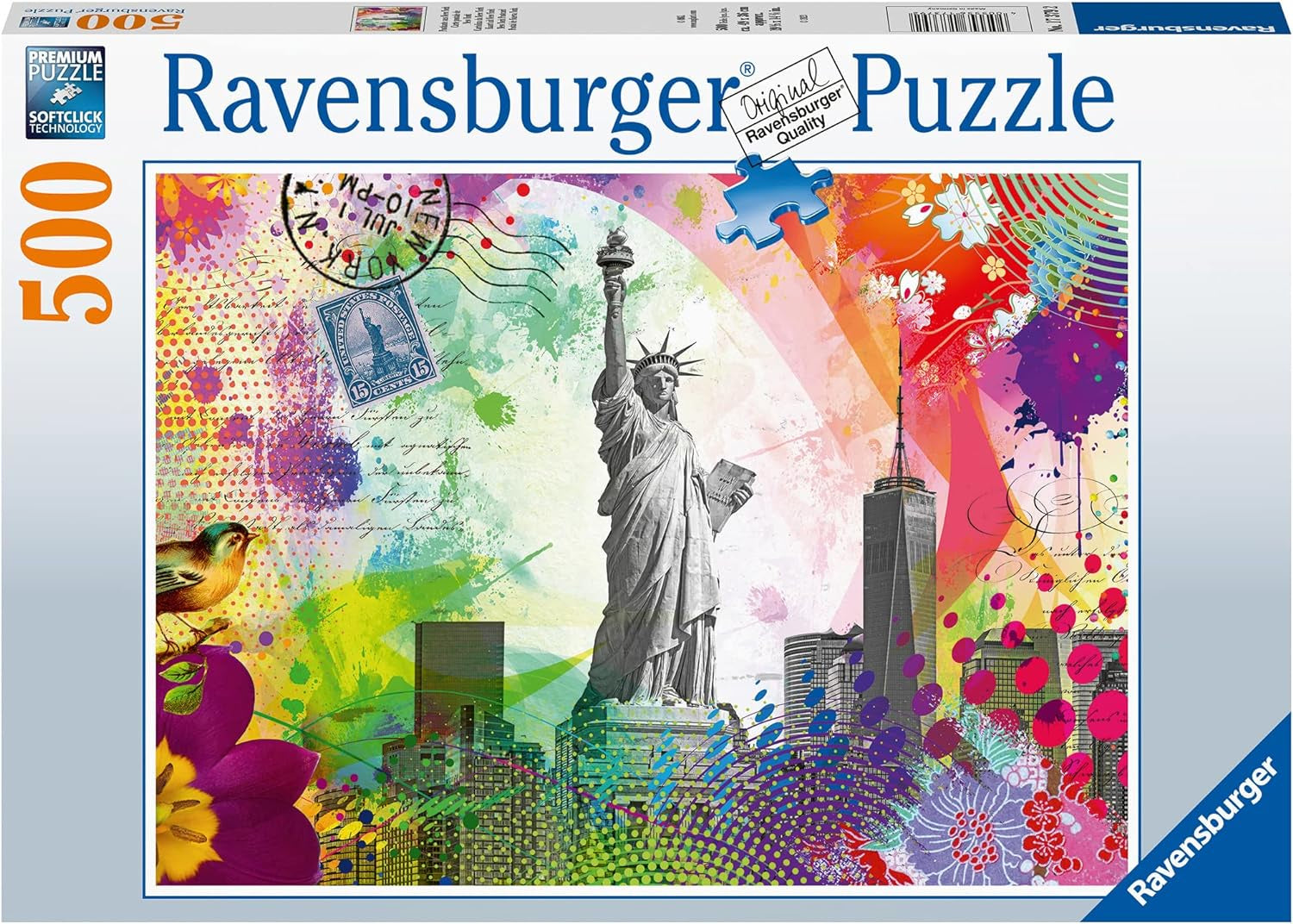 Ravensburger New York Postcard 500pc Jigsaw Puzzle