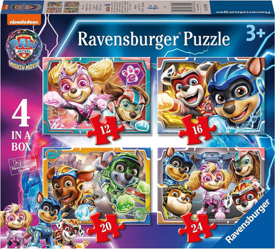 Paw Patrol The Mighty Movie 4 In A Box Jigsaw Puzzles
