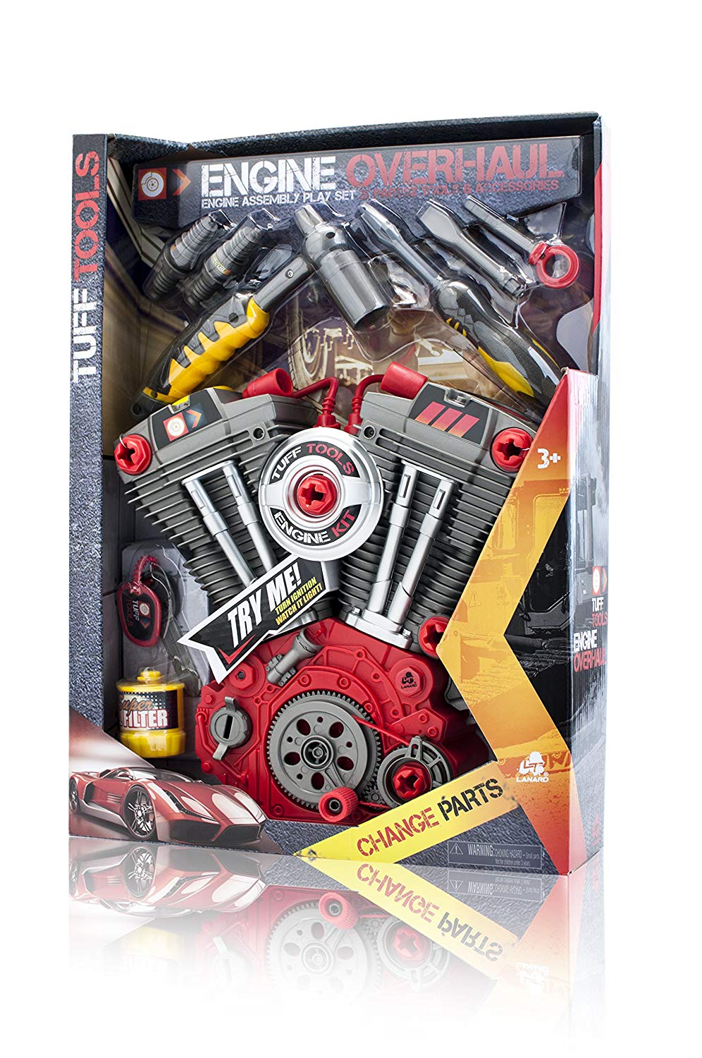 Tuff Tools Engine Overhaul Engine Assembly Play Set