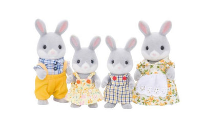 Sylvanian Families Cottontail Rabbit Family