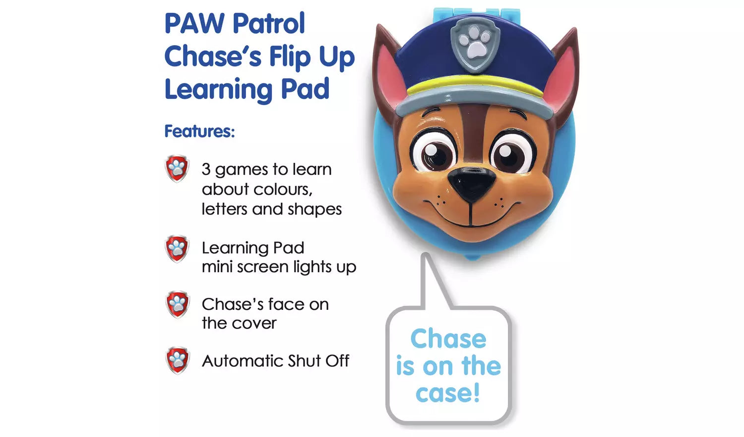 Paw patrol learning sales pad