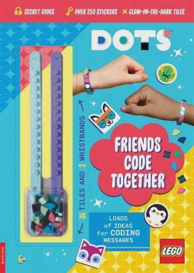 Lego DOTS Friends Code Together Book