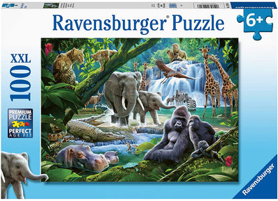 Ravensburger XXL Jungle Animals 100pc Jigsaw Puzzle