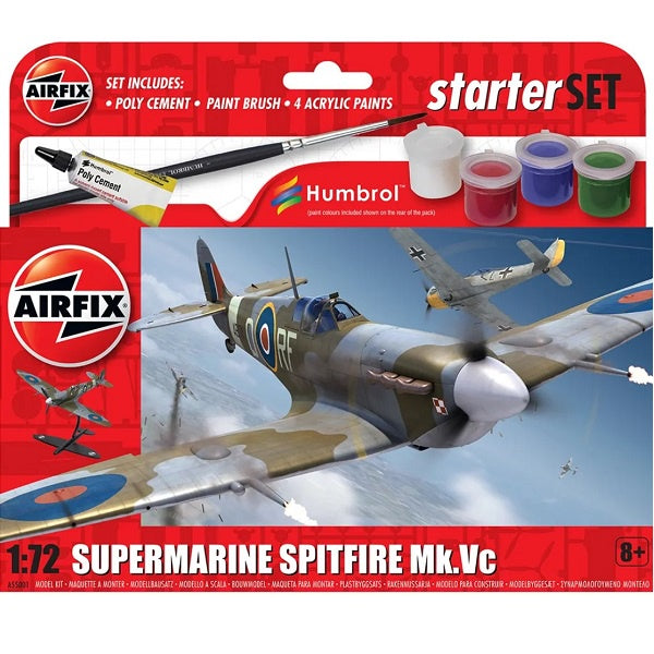 Airfix Supermarine Spitfire Mk.Vc Starter Set 1:72