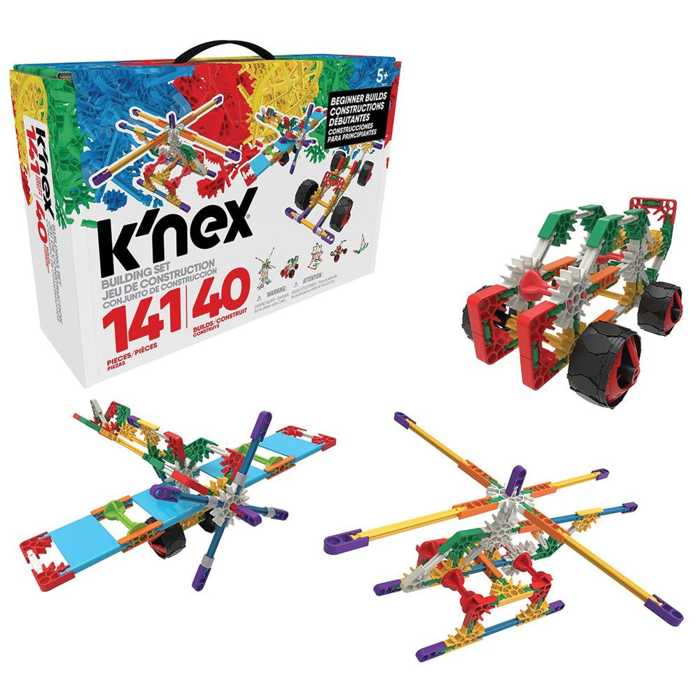 Knex Beginner Builds 40 Model Construction Set