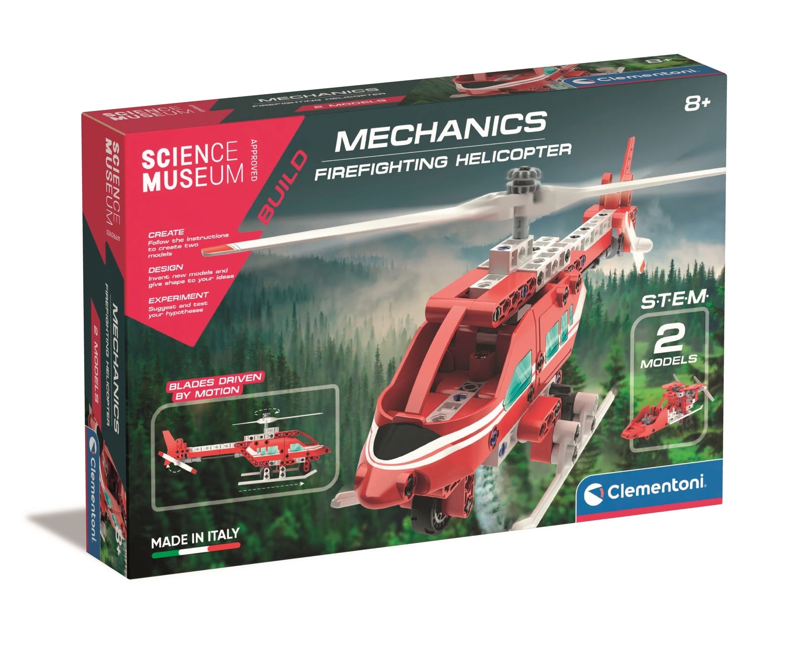 Mechanics Labarotory Firefighting Helicopter Construction Set