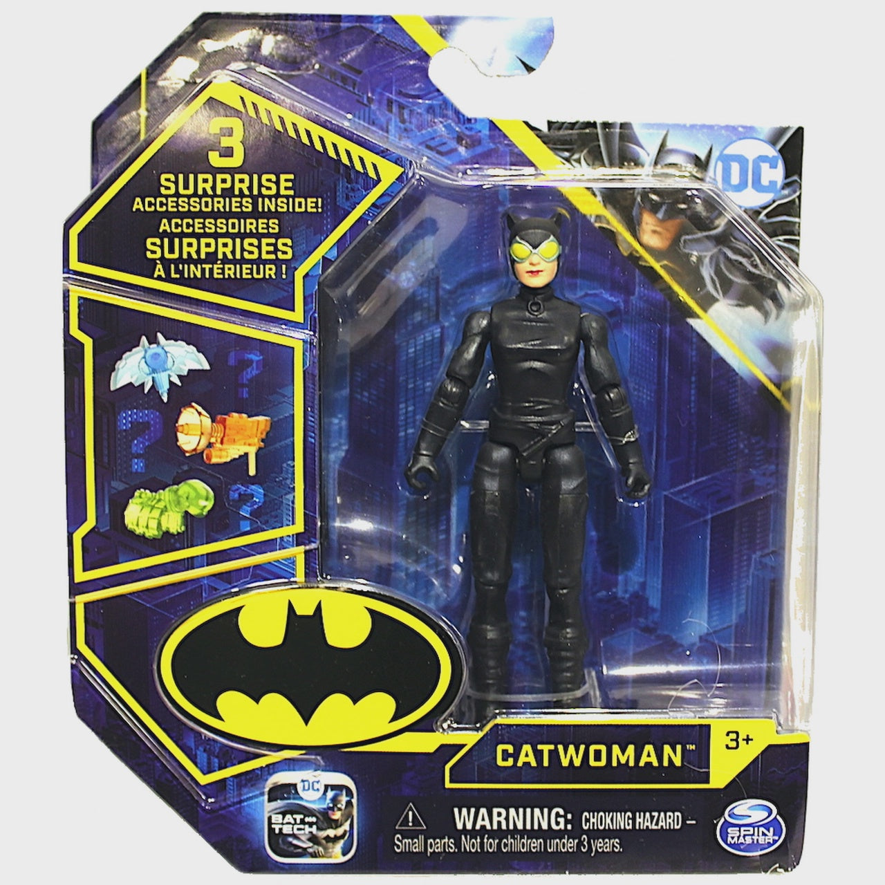 Batman 10cm Catwoman Figure With 3 Mystery Accessories