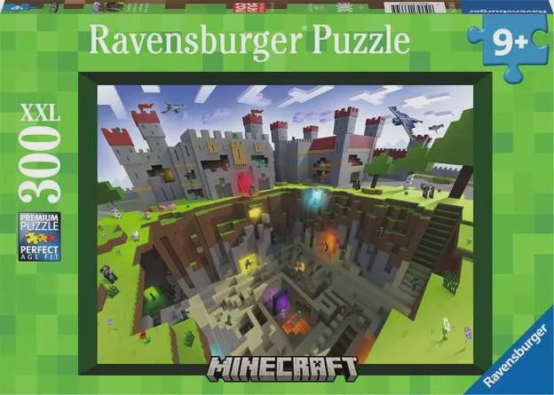 Ravensburger Minecraft Cutaway XXL 300pc Jigsaw Puzzle