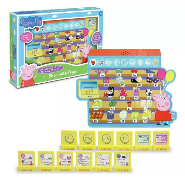 Peppa Pig Shop With Peppa Interactive Learning Game