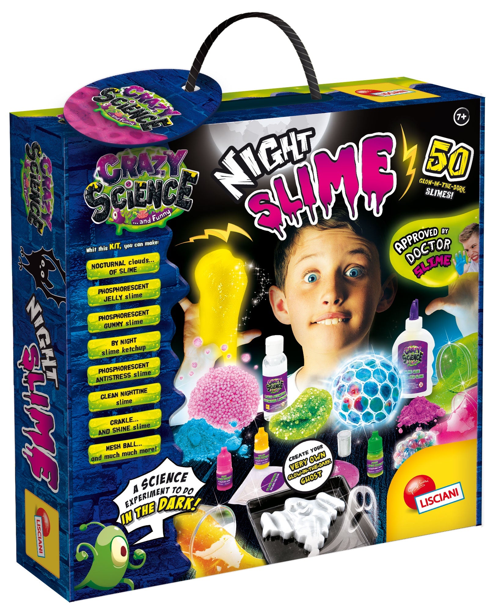 Crazy Science Night Slime Playset