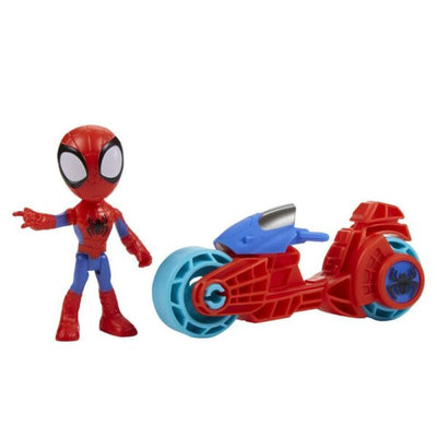 SpiderMan Spidey And His Amazing Friends Spidey Motorbike And Figure