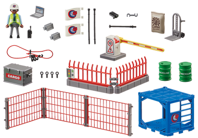 Playmobil City Action 70773 Freight Storage