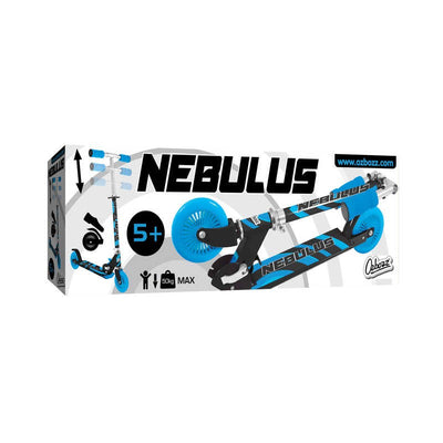 Nebulus Scooter Black With Blue Finish